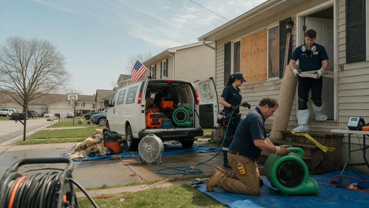 Water Damage Restoration in Lakeview, OH near me